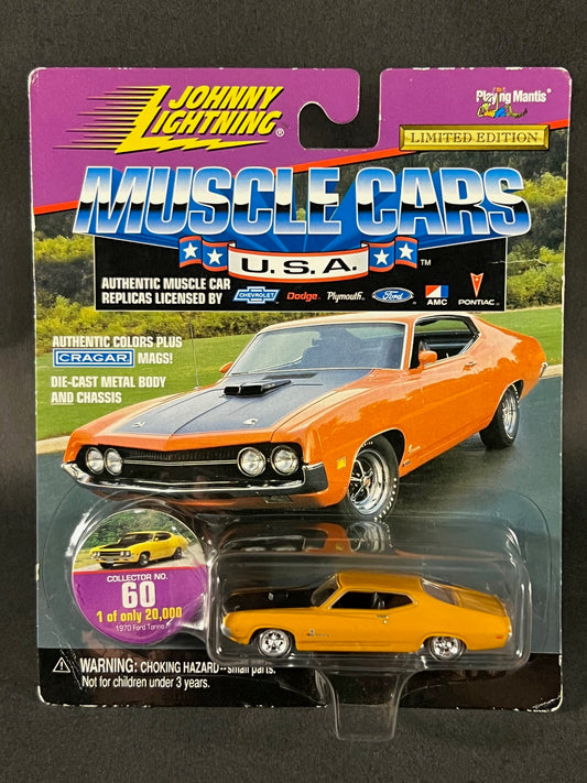 Johnny Lightning 1998 Muscle Cars USA #60 1970 Ford Torino, Orange