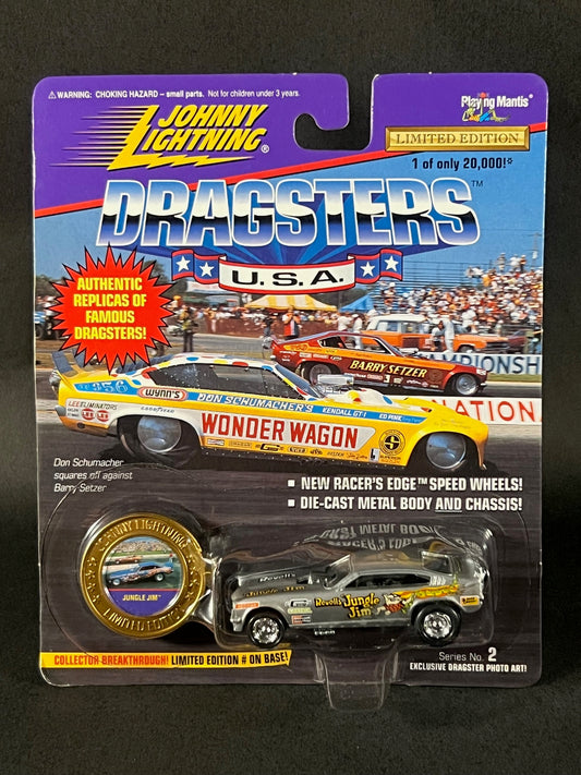 Johnny Lightning 1996 Dragsters USA Series 2 Jungle Jim, Silver