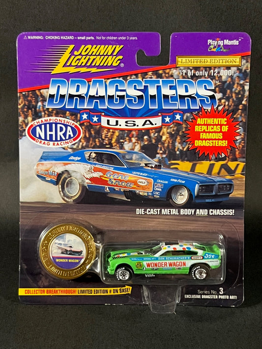 Johnny Lightning 1996 Dragsters USA Series 3 Wonder Wagon, Green