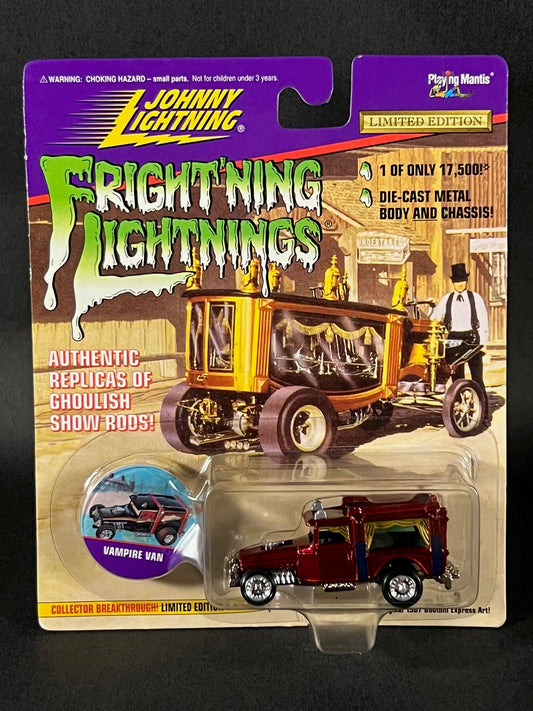 Johnny Lightning 1996 Fright'ning Lightnings Series 2 Vampire Van, Red