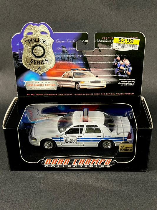 Road Champs Collectibles 1999 Police Series 4 Detroit Police