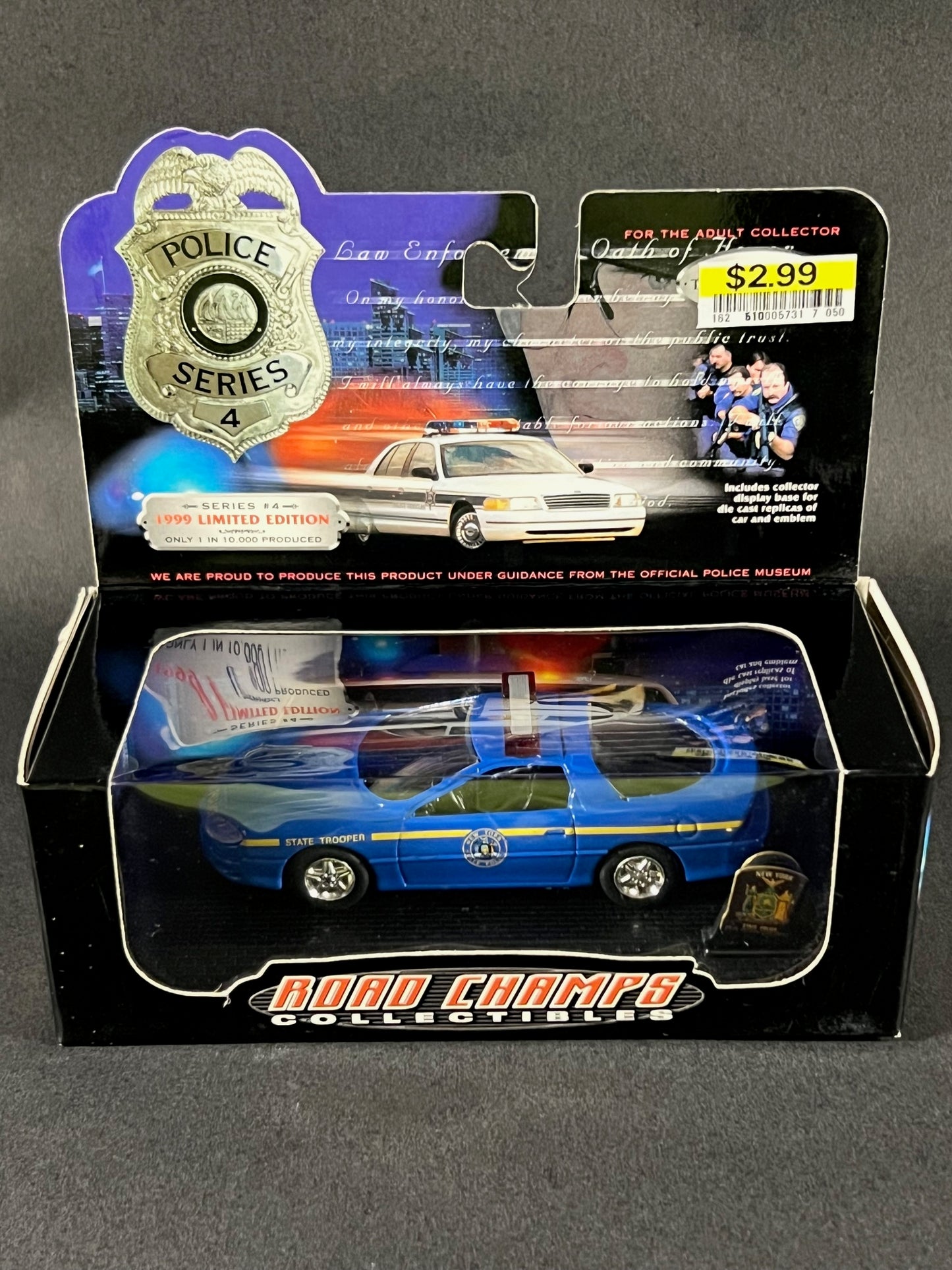 Road Champs Collectibles 1999 Police Series 4 New York State Police