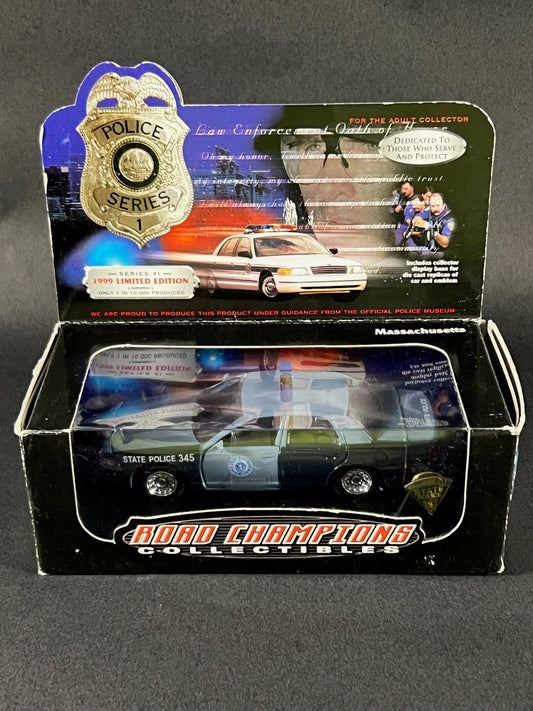 Road Champs Collectibles 1999 Police Series 1 Massachusetts State Police