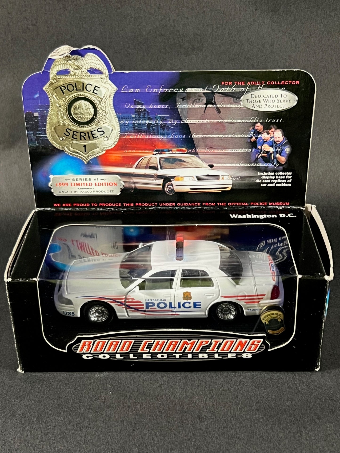 Road Champs Collectibles 1999 Police Series 1 Washington, DC Metropolitan Police