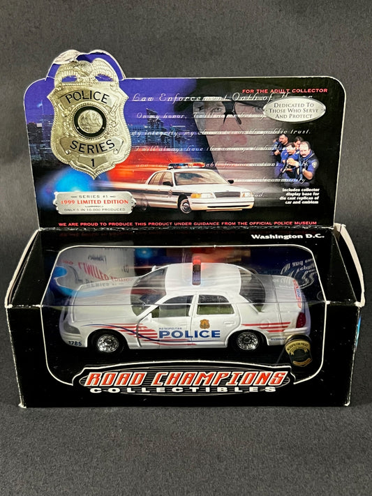 Road Champs Collectibles 1999 Police Series 1 Washington, DC Metropolitan Police