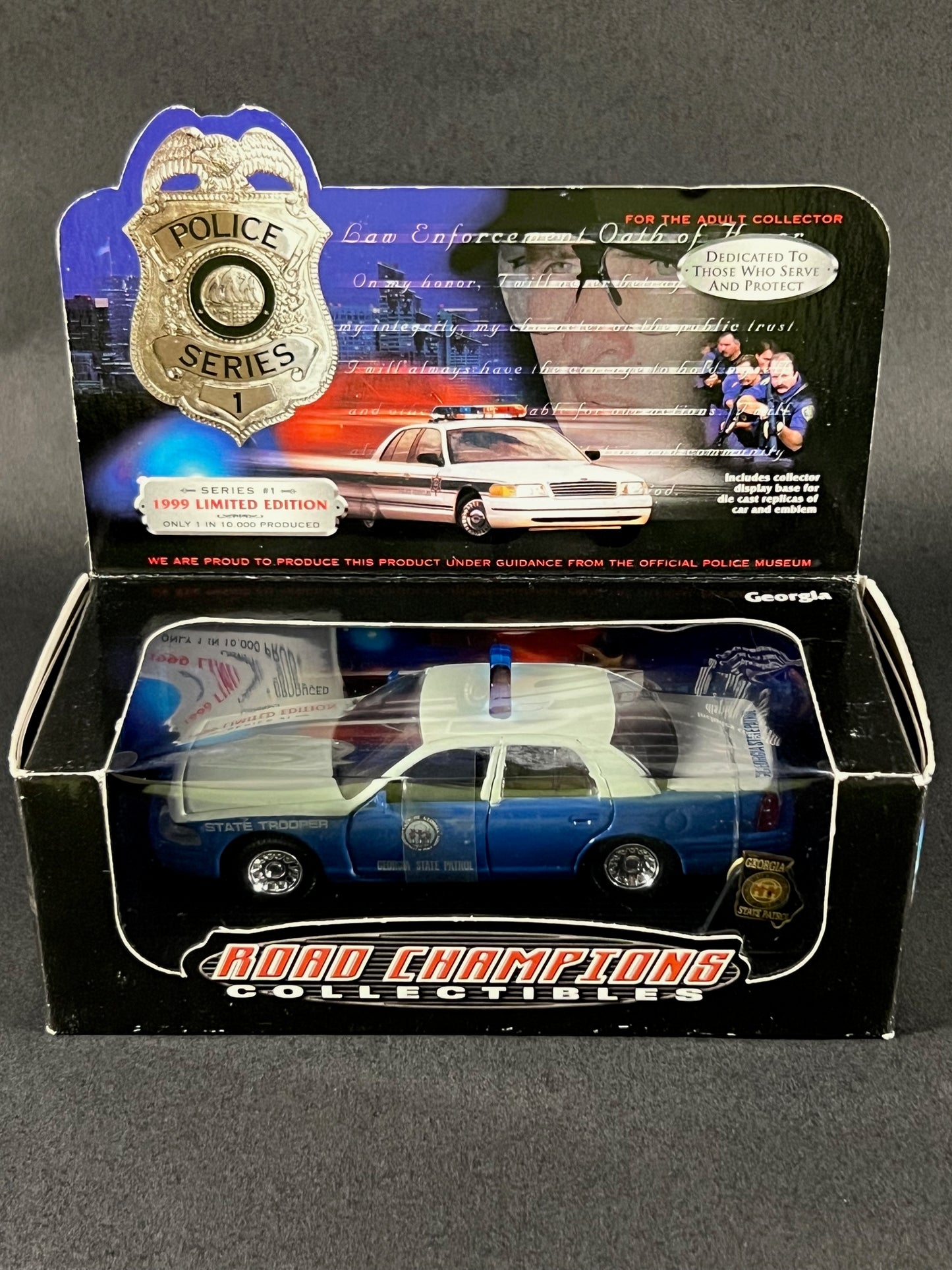 Road Champs Collectibles 1999 Police Series 1 Georgia State Patrol