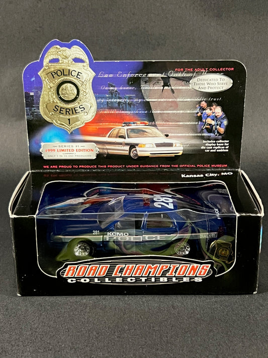 Road Champs Collectibles 1999 Police Series 1 Kansas City Missouri Police