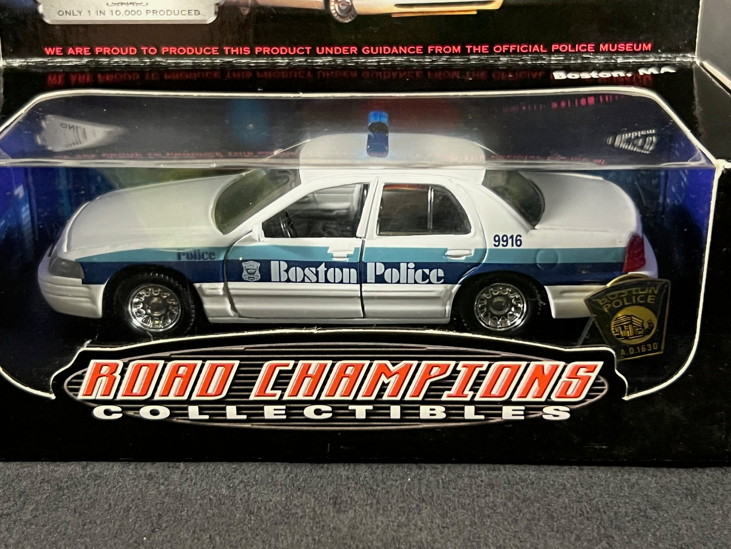 Road Champs Collectibles 1999 Police Series 1 Boston Police