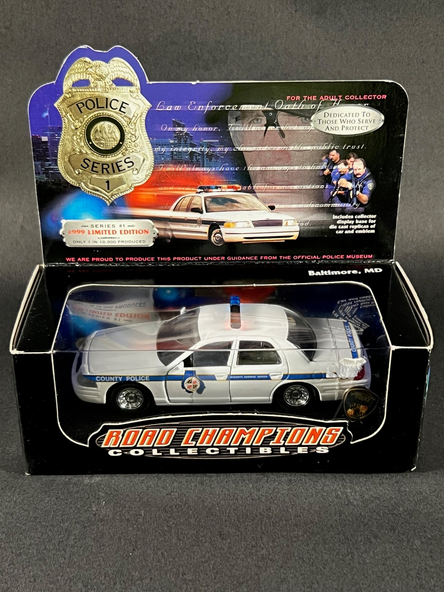 Road Champs Collectibles 1999 Police Series 1 Baltimore County Police