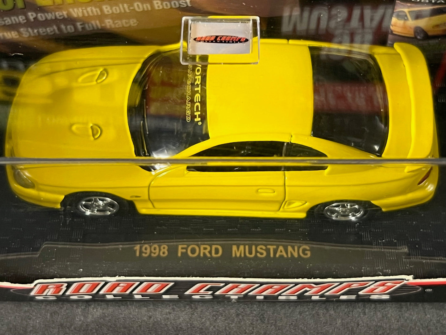 Road Champs 2000 5.0 Mustang 1998 Ford Mustang, Yellow