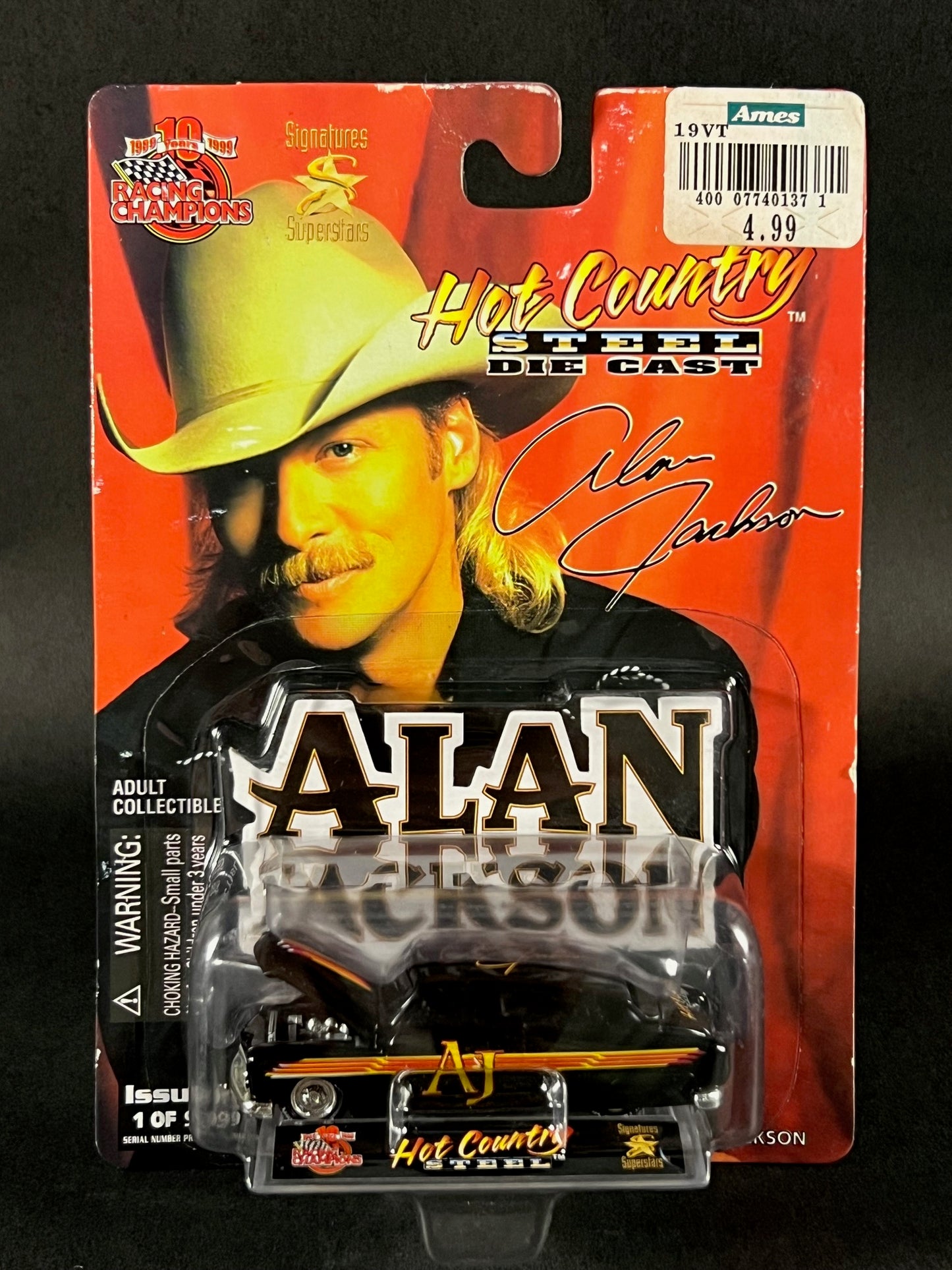 Racing Champions 1999 Hot Country Steel Issue #41 Alan Jackson