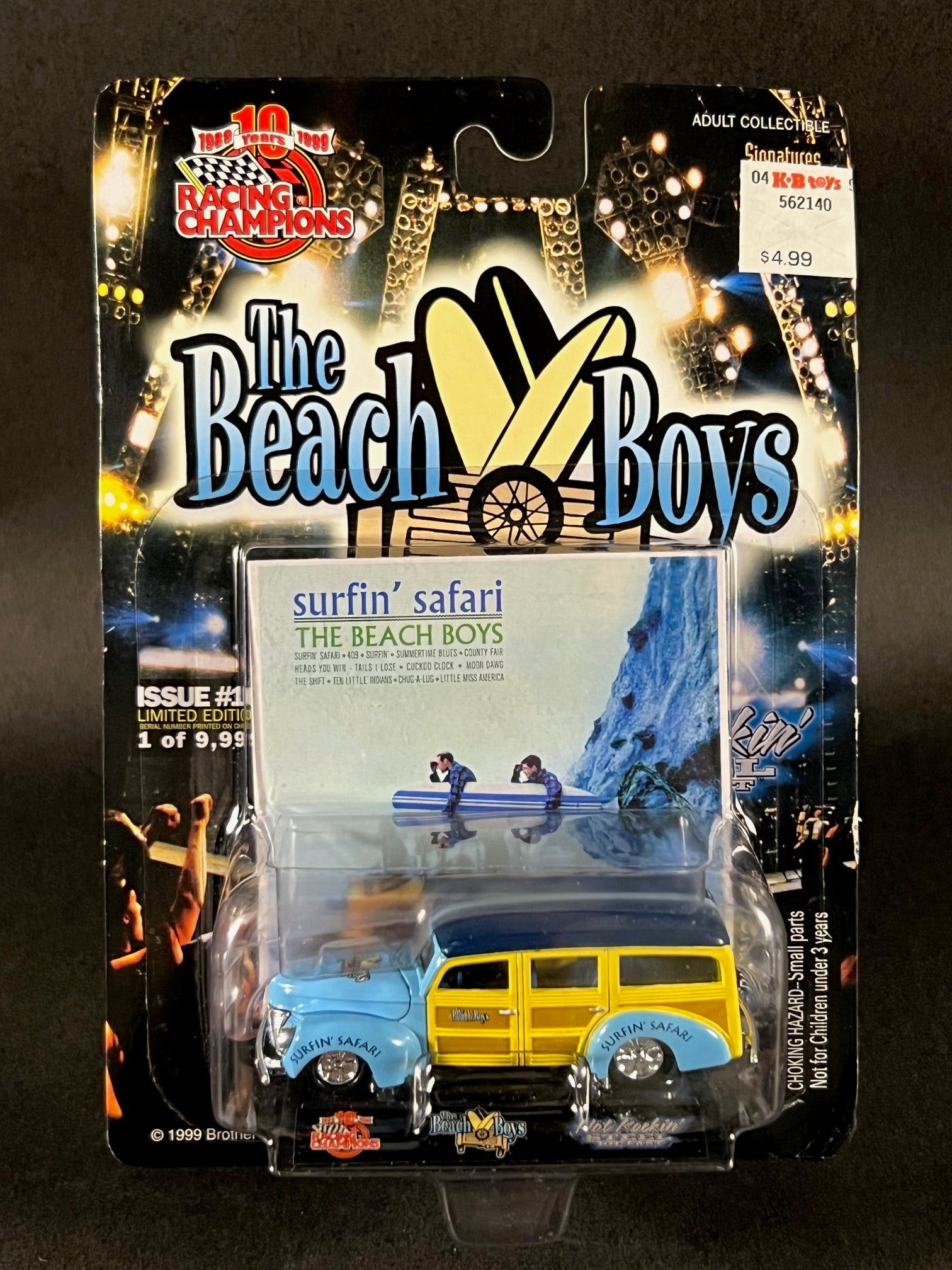 Racing Champions 1999 Hot Rockin' Steel Issue #16 The Beach Boys ...