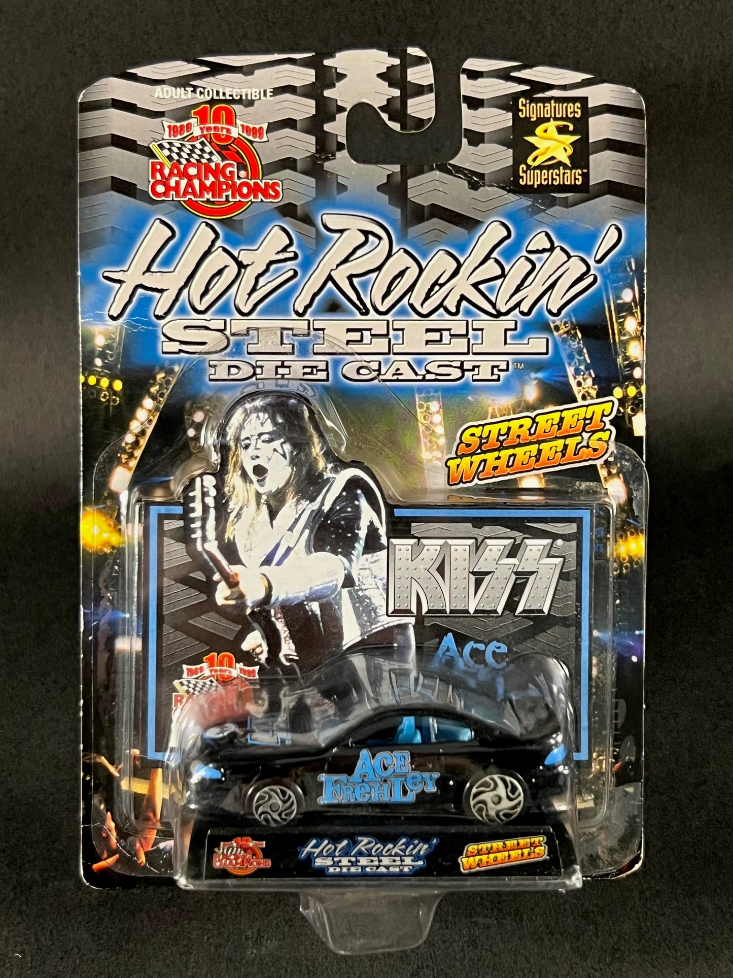 Racing Champions 1997 Hot Rockin' Steel KISS Ace Frehley