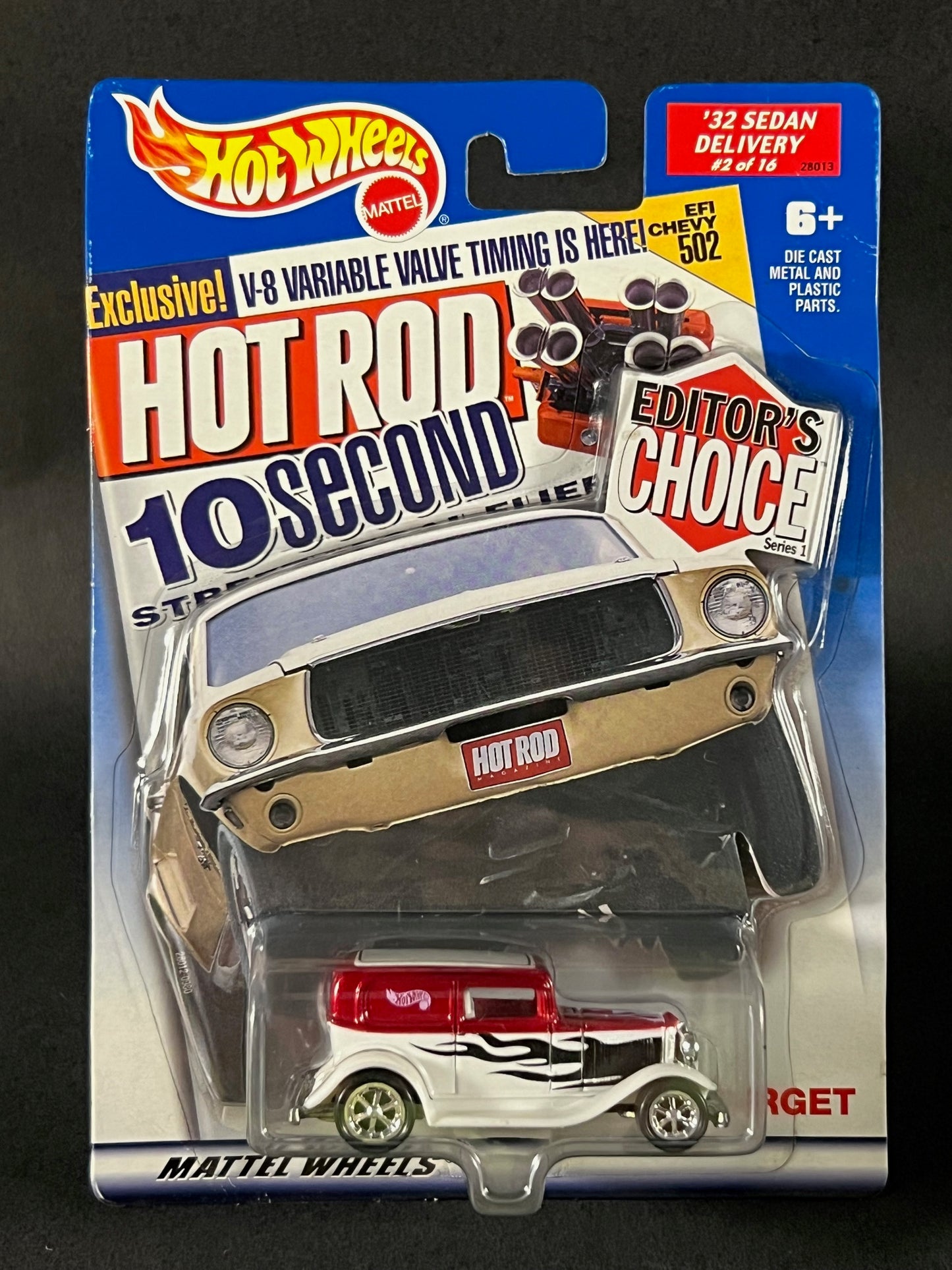 Hot Wheels 2000 Editor's Choice Series 1 #2 '32 Sedan Delivery, Red and White