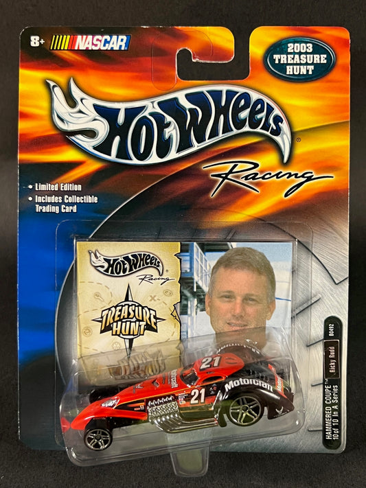 Hot Wheels Racing 2003 Hammered Coupe Series #10 Ricky Rudd Treasure Hunt