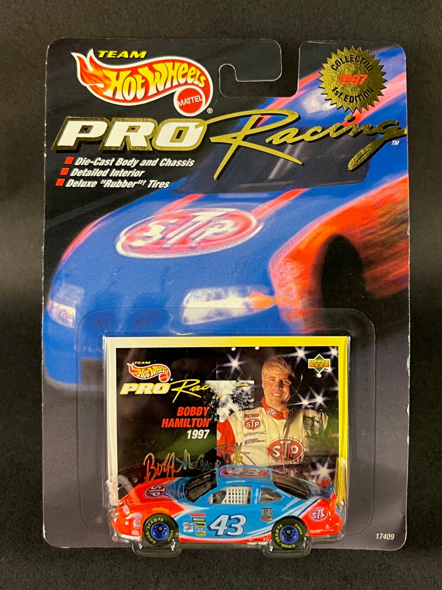 Team Hot Wheels Pro Racing 1997 1st Edition Bobby Hamilton