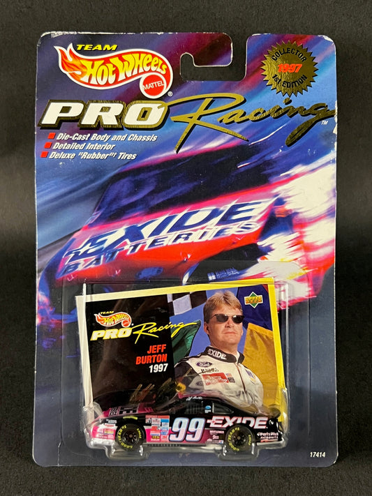 Team Hot Wheels Pro Racing 1997 1st Edition Jeff Burton