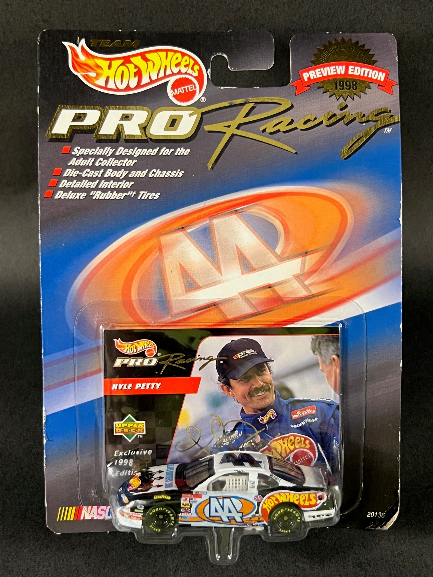 Team Hot Wheels Pro Racing Collector Edition 1998 Preview Kyle Petty