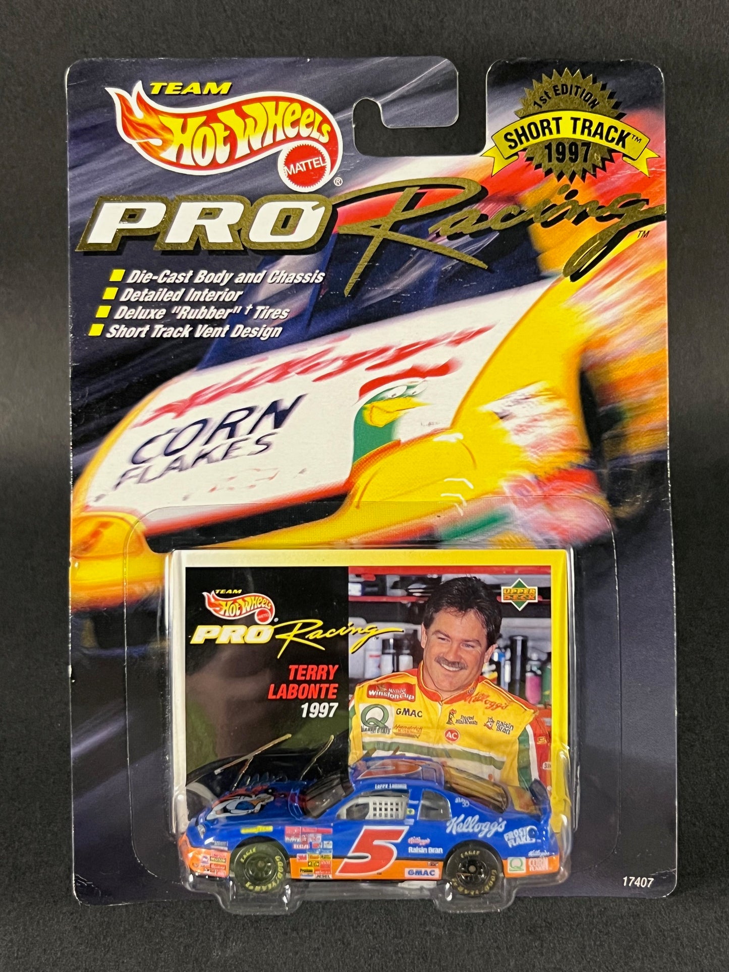 Team Hot Wheels Pro Racing 1st Edition 1997 Short Track 5 Terry Labonte