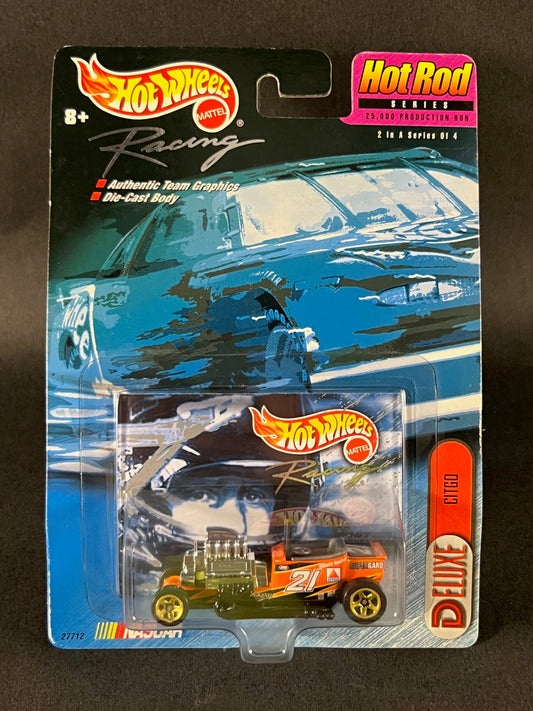 Hot Wheels Racing 1999 NASCAR Hot Rod Series #2 Citgo, Black and Orange