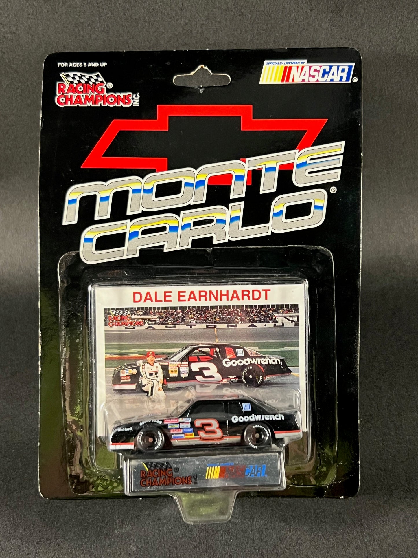 Racing Champions 1993 NASCAR Monte Carlo 3 Dale Earnhardt