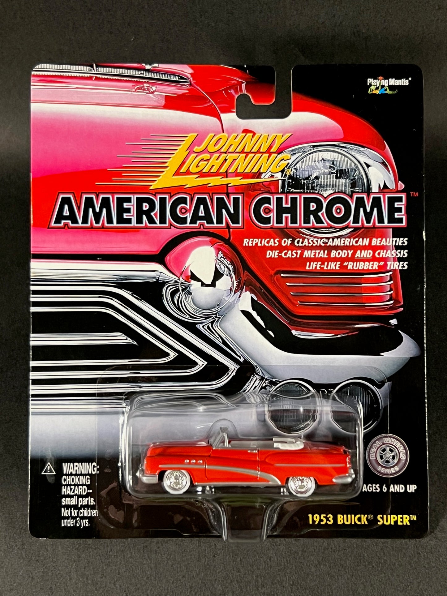 Johnny Lightning 2000 American Chrome 1953 Buick Super, Red