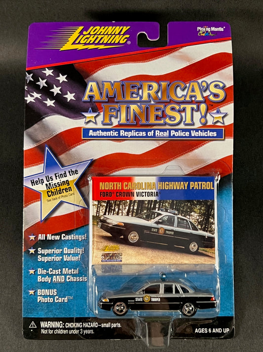 Johnny Lightning 1999 America's Finest! NC Highway Patrol Ford Crown Victoria