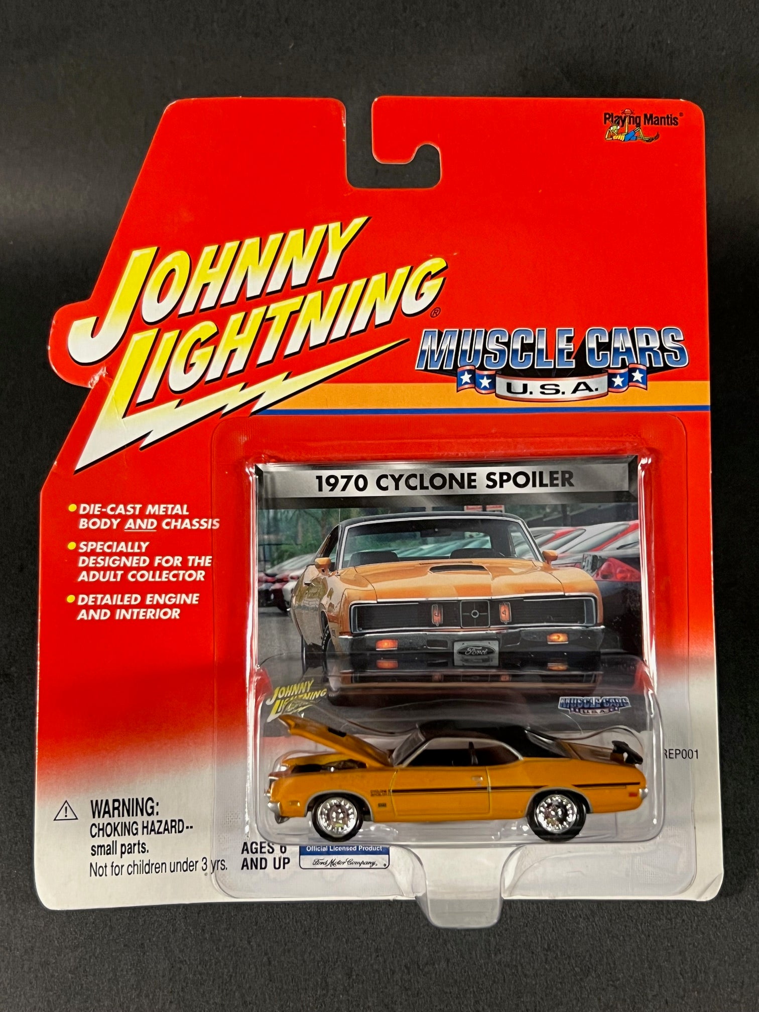 Johnny Lightning 2000 Muscle Cars USA 1970 Cyclone Spoiler, Orange ...