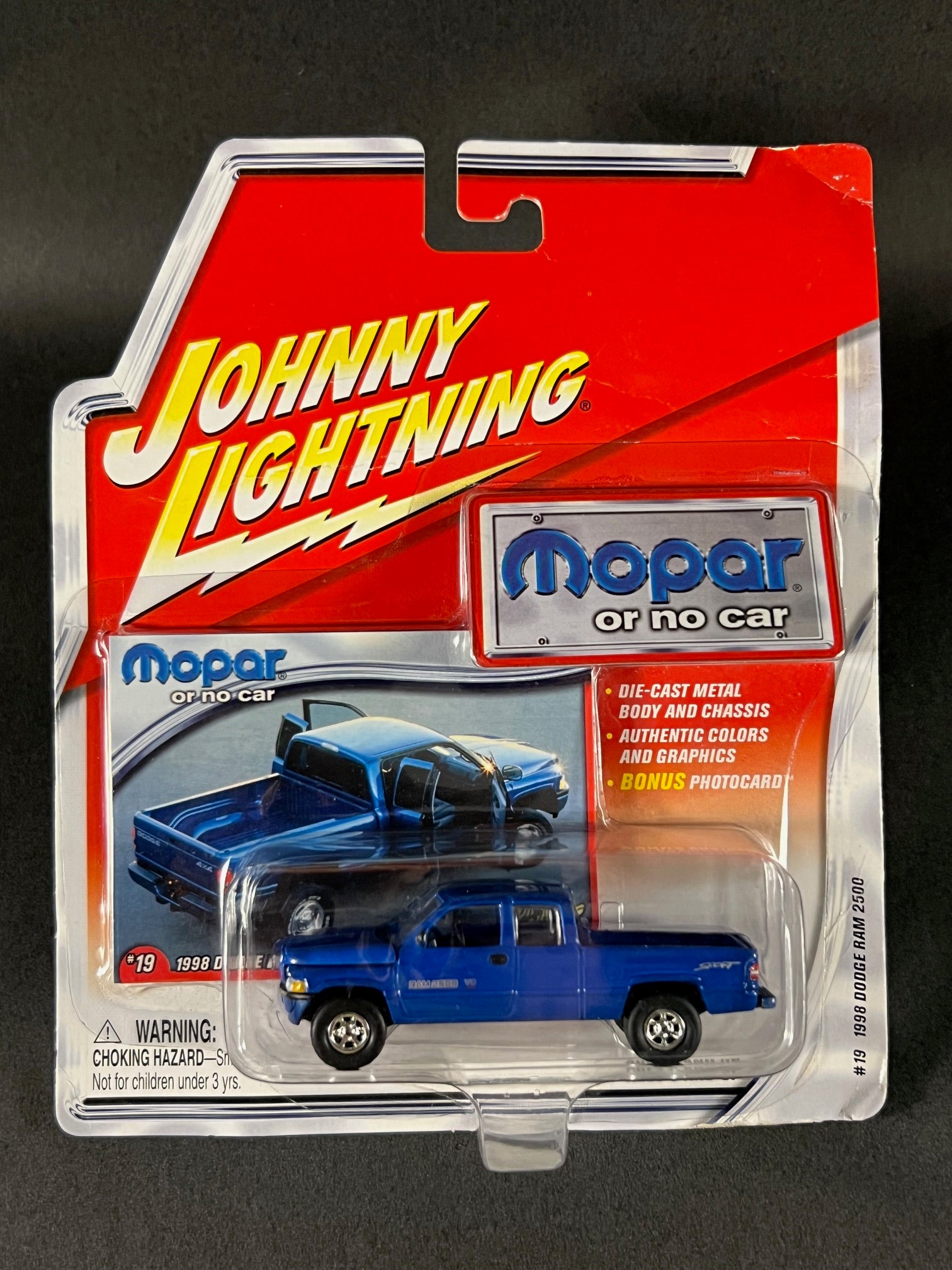 Johnny Lightning 2004 Mopar Or No Car #19 1998 Dodge Ram 2500, Blue ...