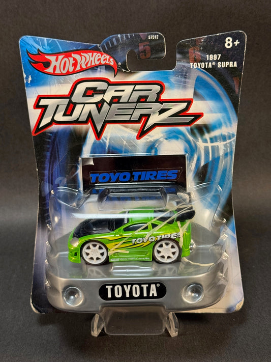 2002 Hot Wheels Car Tunerz 1997 Toyota Supra, Green