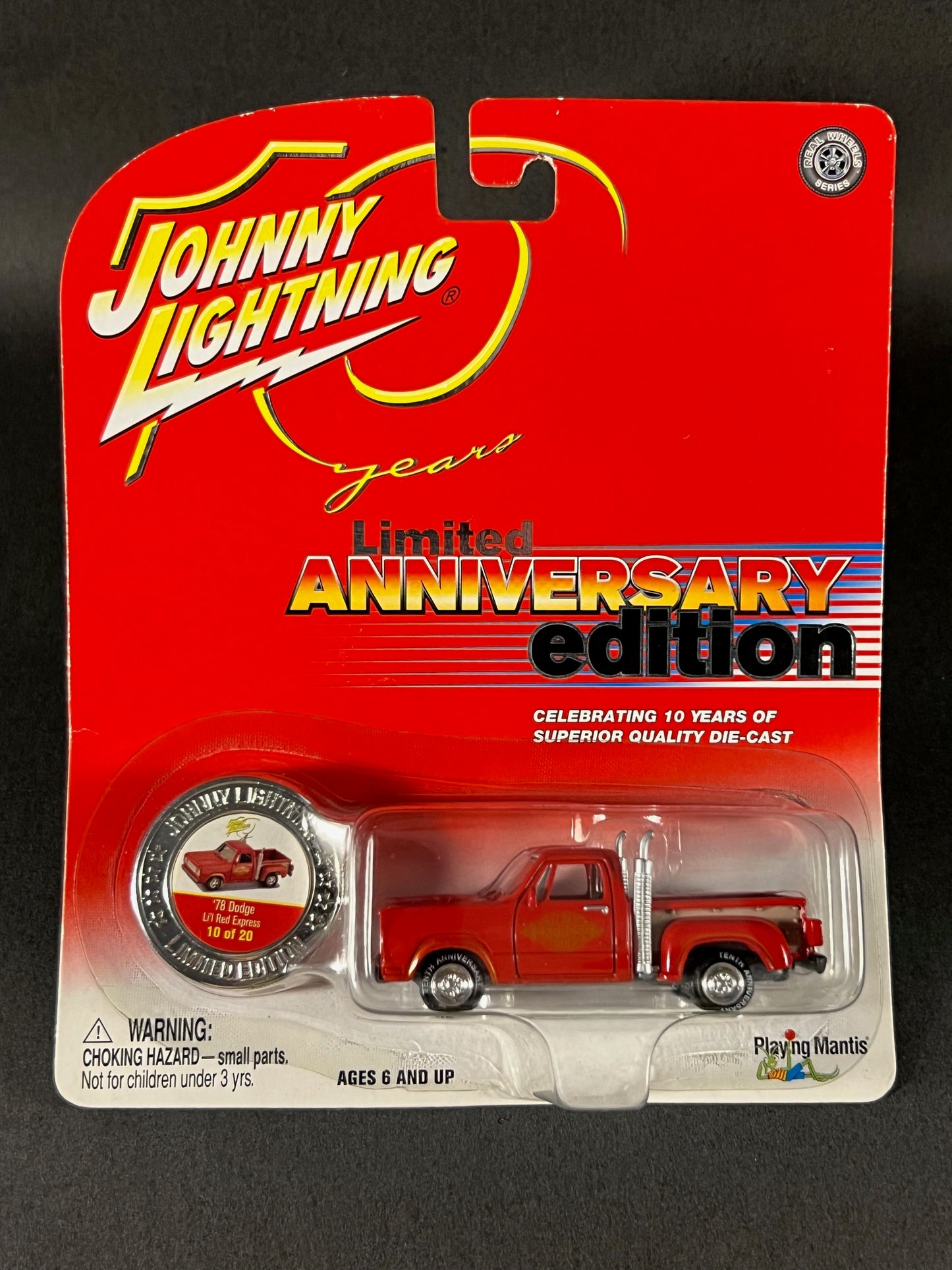 Johnny Lightning 2004 10 Years Anniversary Edition 10/20 '78 Dodge Li'l Red Express