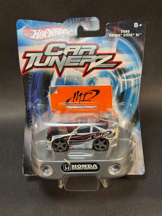 2002 Hot Wheels Car Tunerz 2000 Honda Civic Si, Silver