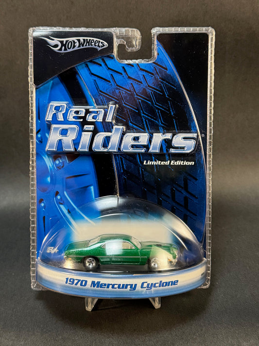 2005 Hot Wheels Real Riders 1970 Mercury Cyclone, Green