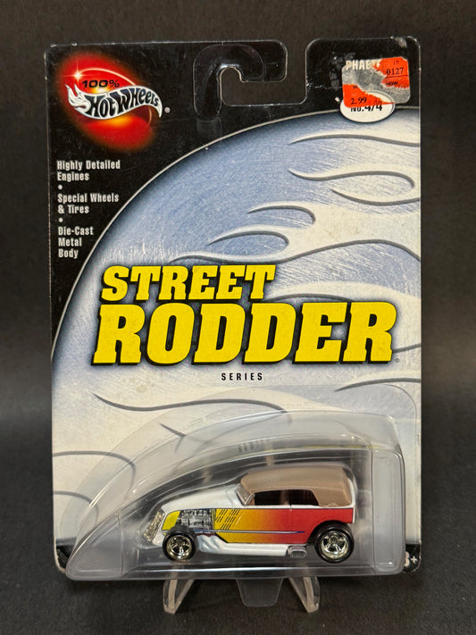 2002 Hot Wheels Street Rodder Series #4 Phaeton, White
