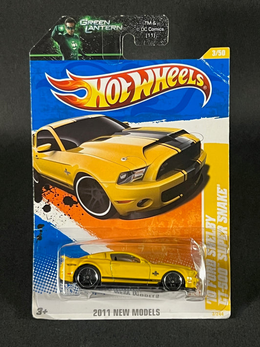 Hot Wheels 3/50 2011 New Models '10 Ford Shelby GT-500 'Super Snake', Yellow