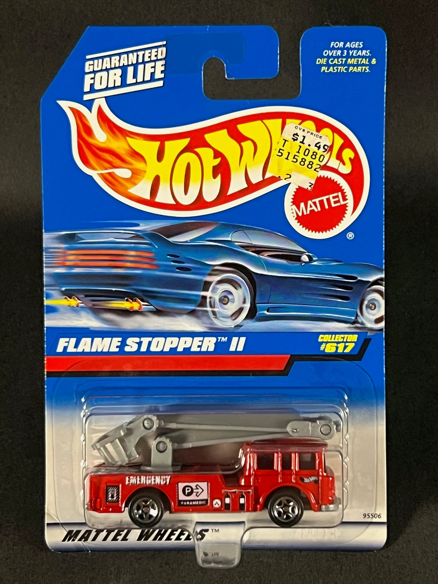 Hot Wheels 1997 #617 Flame Stopper II, Red