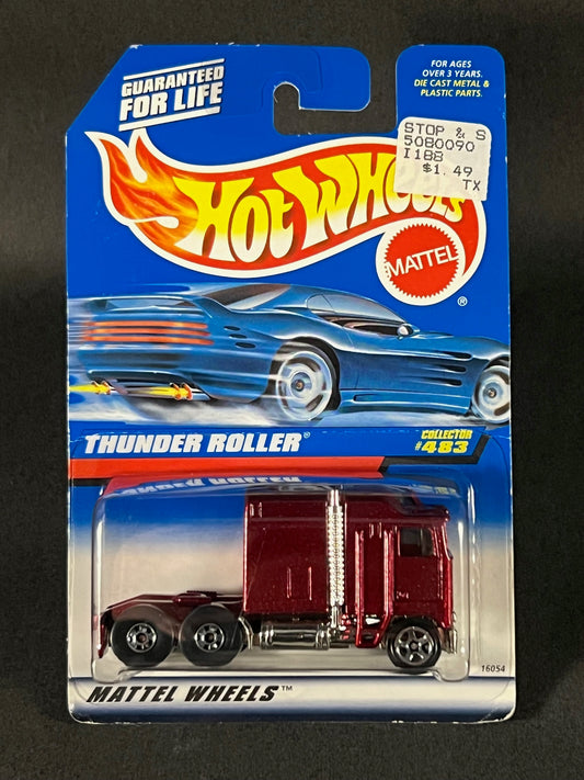 Hot Wheels 1997 #483 Thunder Roller, Red