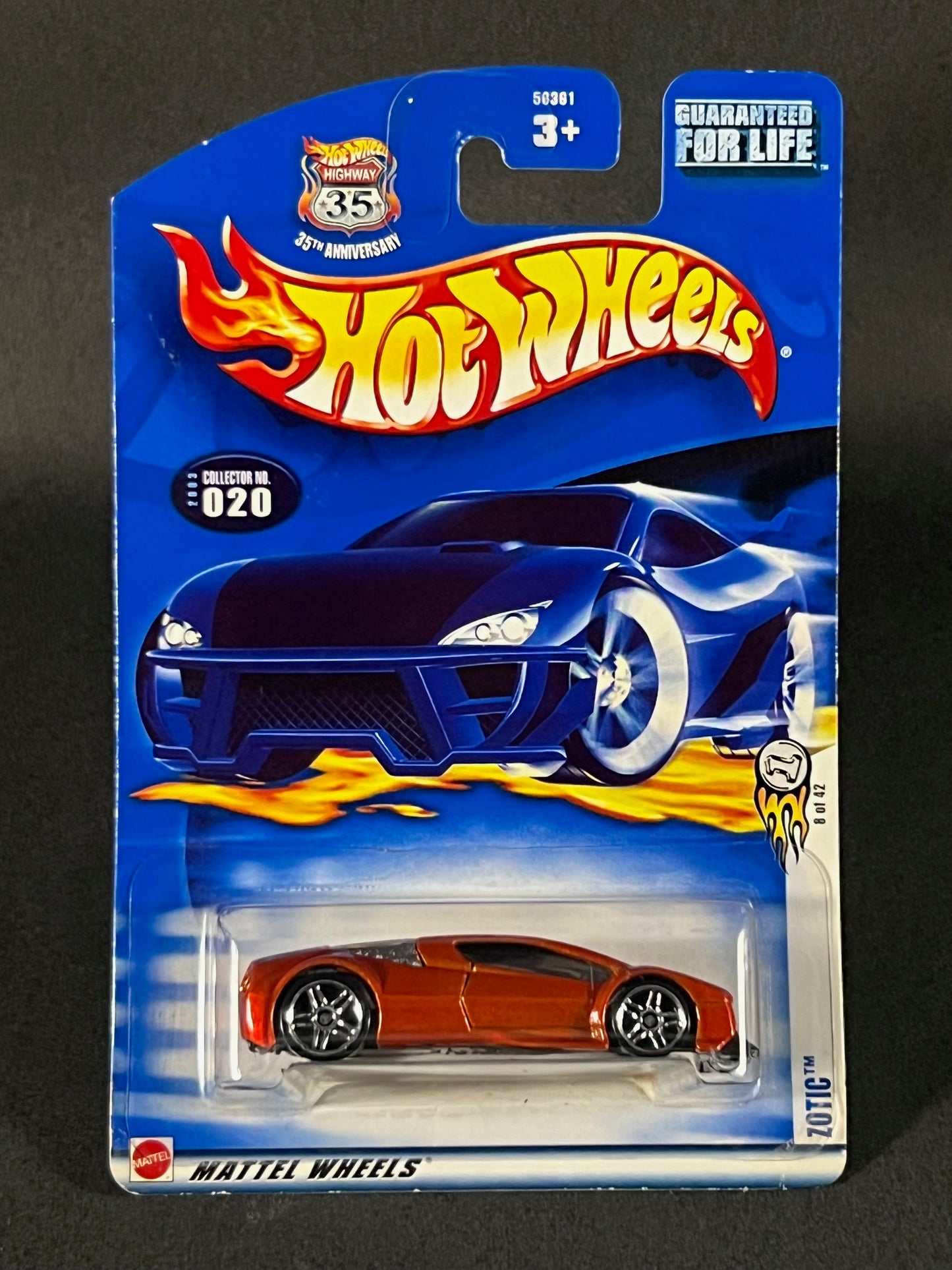 Hot Wheels #020 2003 First Editions Zotic, Orange