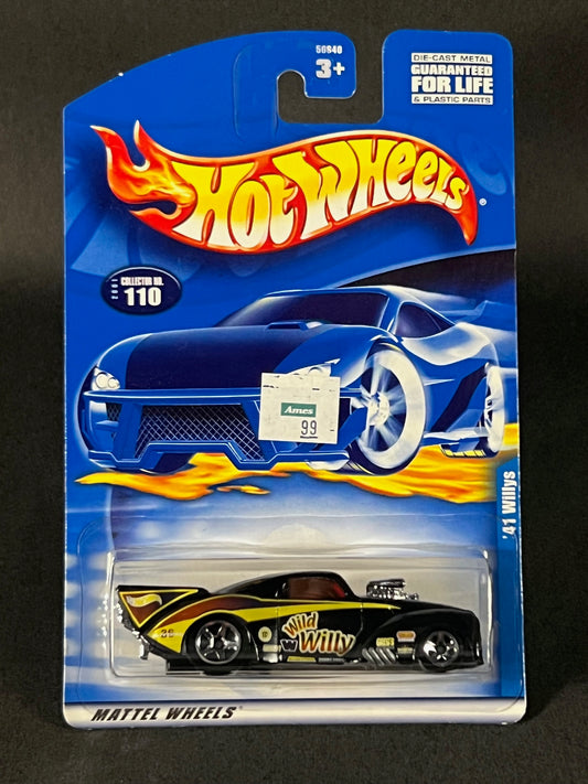 Hot Wheels 2001 #110 '41 Willys, Black