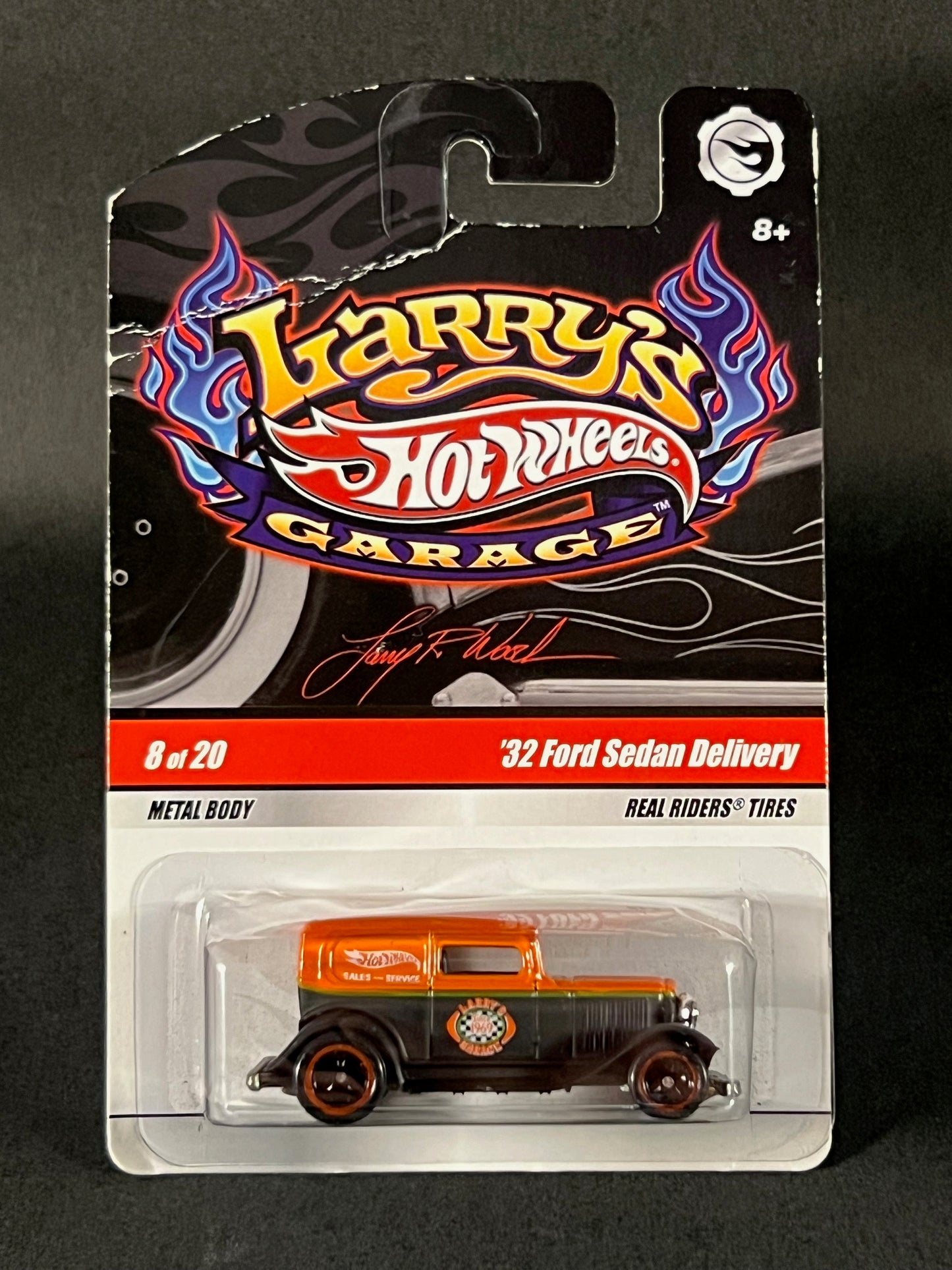 Hot Wheels 2009 Larry's Garage #8 '32 Ford Sedan Delivery, Orange