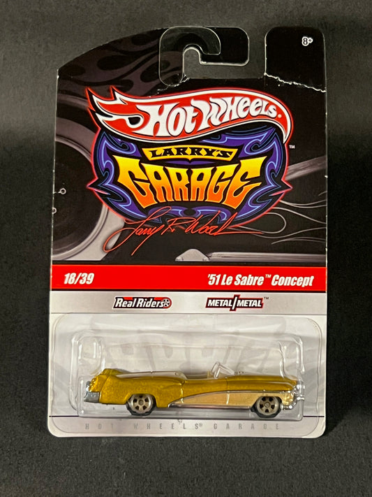 Hot Wheels 2009 Larry's Garage #18 '51 Le Sabre Concept, Gold