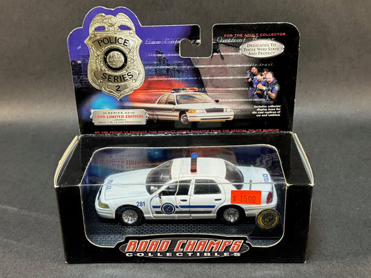 1999 Road Champs Collectibles Police Series 2 Philadelphia Police, White