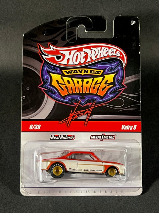 Hot Wheels 2009 Wayne's Garage 6/39 Vairy 8, White