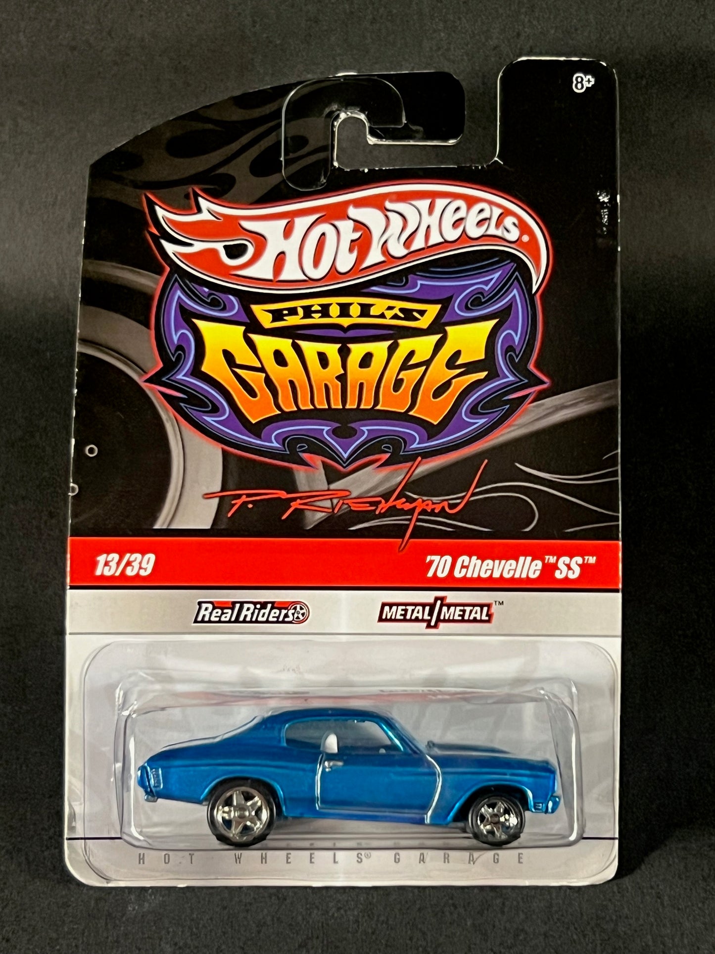 Hot Wheels 2009 Phil's Garage 13/39 '70 Chevelle SS, Blue