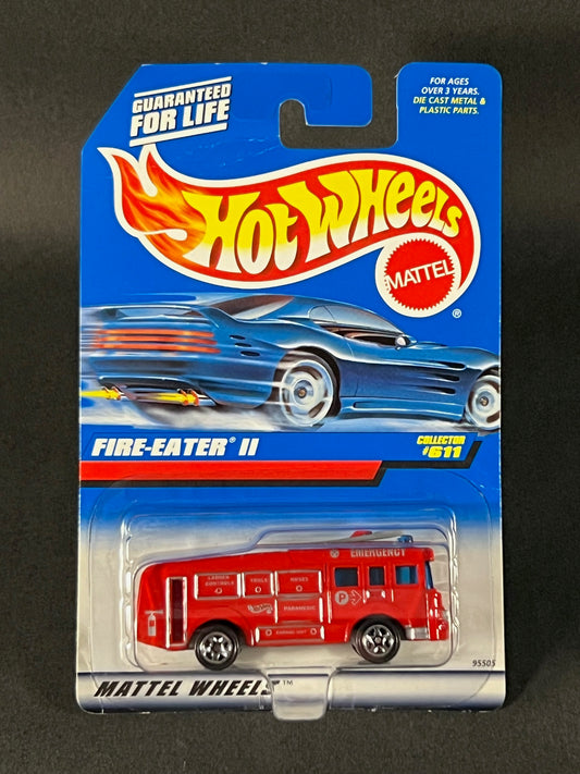 Hot Wheels 1997 #611 Fire-Eater II, Red