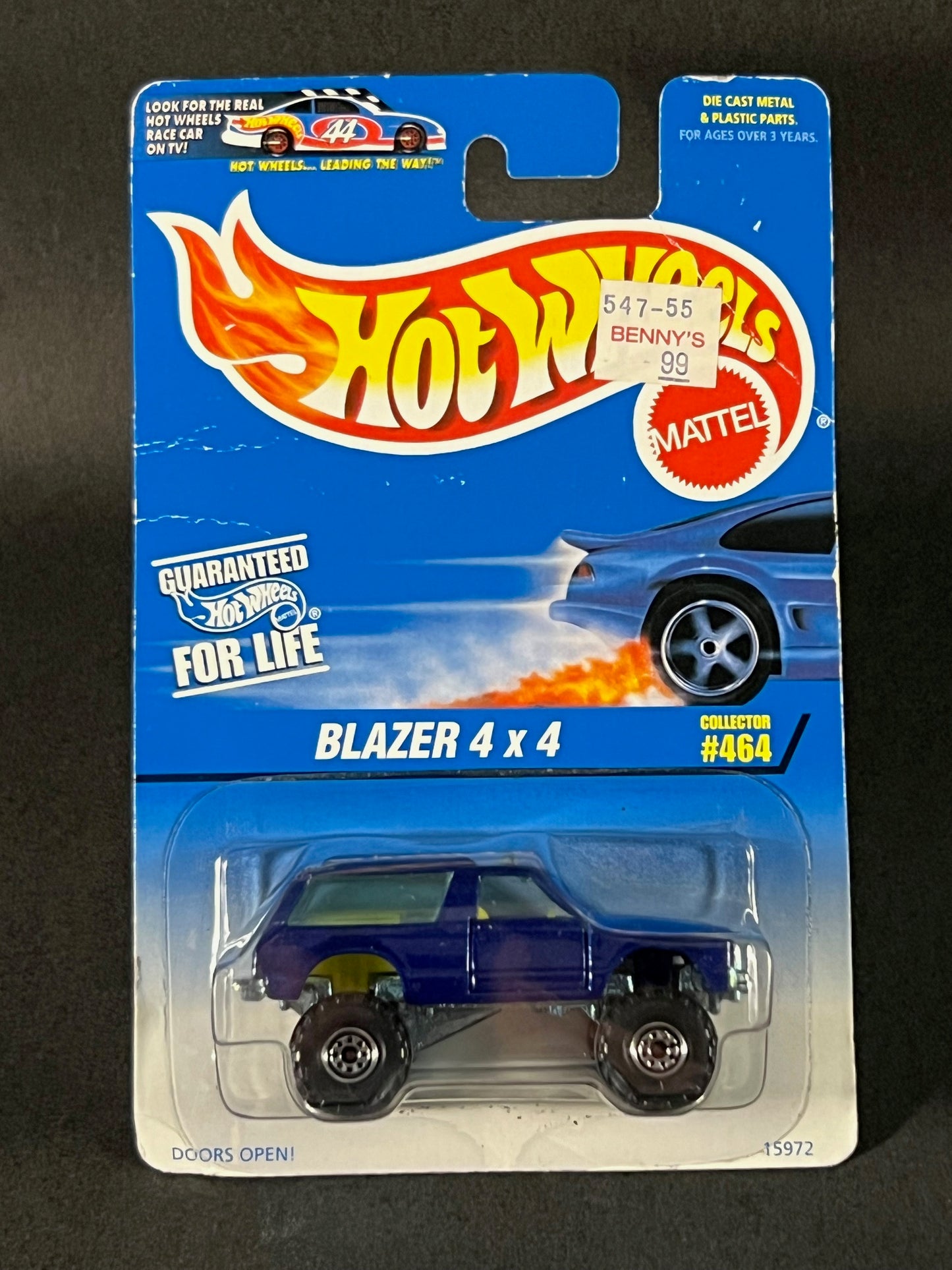 Hot Wheels 1996 #464 Blazer 4x4, Blue