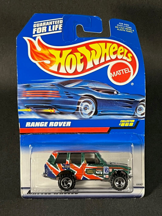 Hot Wheels 1997 #868 Range Rover, Green