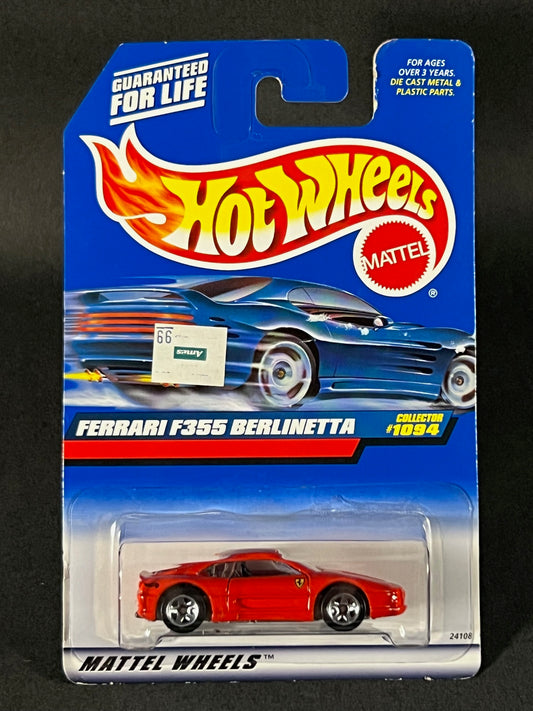 Hot Wheels 1998 #1094 Ferrari F355 Berlinetta, Red