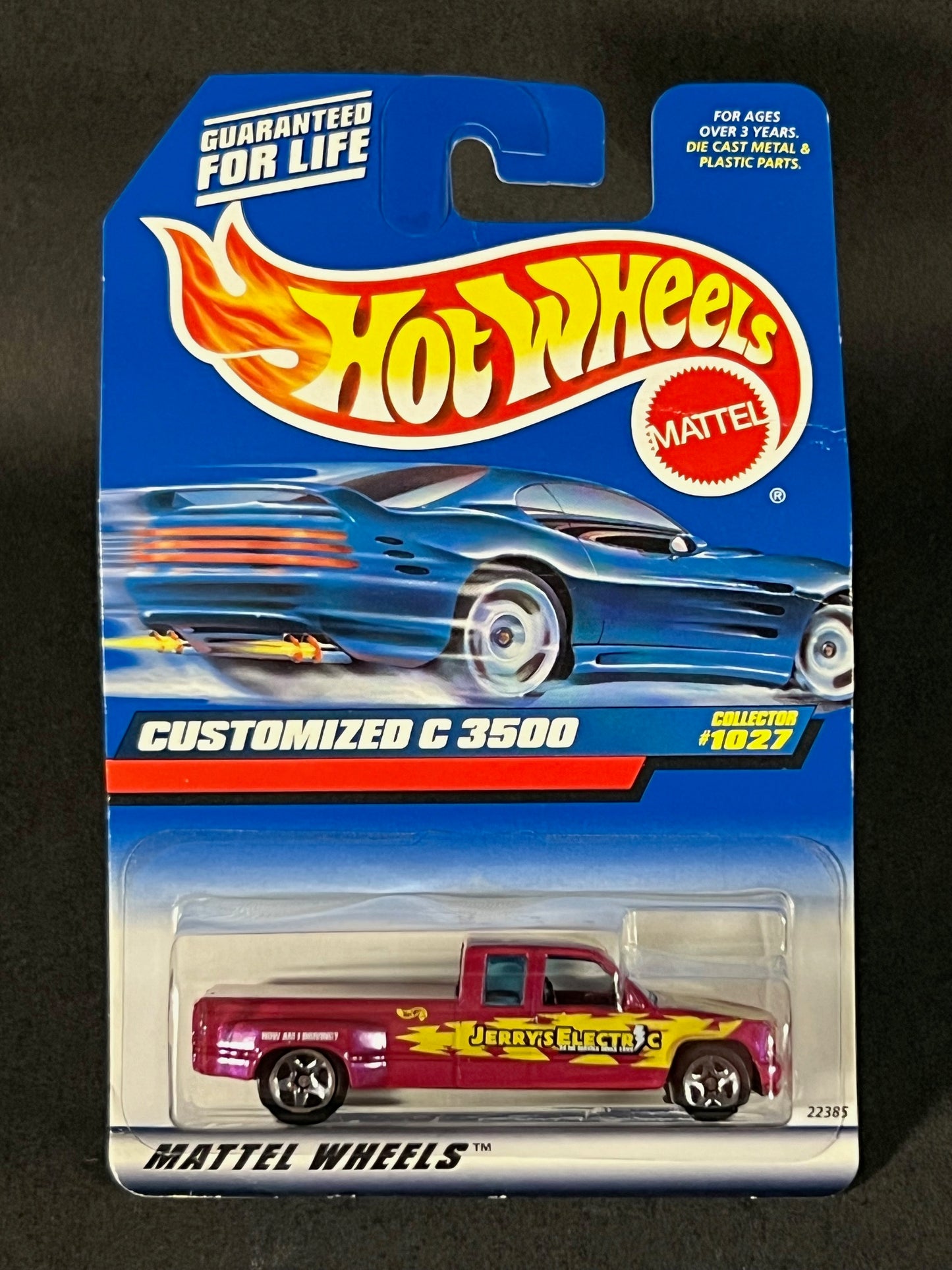 Hot Wheels 1998 #1027 Customized C 3500, Purple