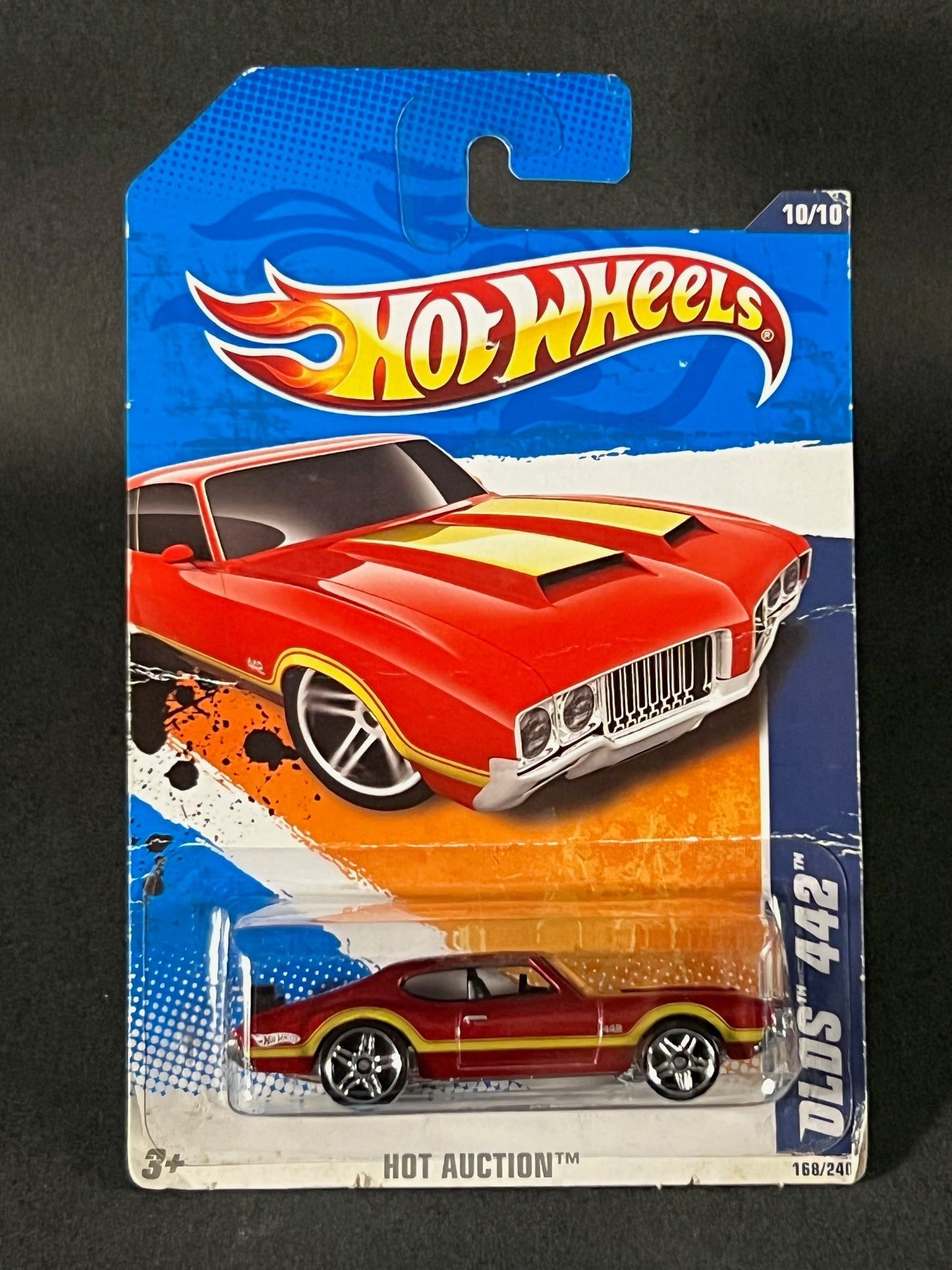 Hot Wheels 2010 Hot Auction 10/10 Olds 442, Red